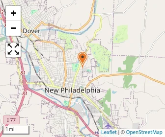 Map of Tuscarawas Central Catholic Junior/Senior High School