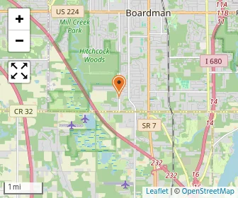 Map of Hitchcock Woods School