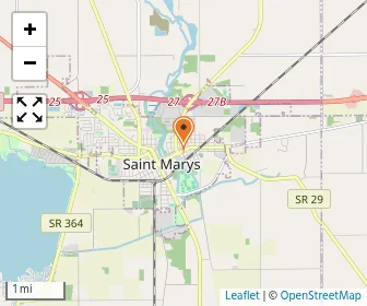 Map of Holy Rosary Elementary School