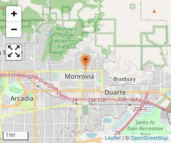 Map of Foothill Preschool