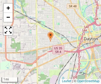 Map of St. Benedict The Moor Catholic School