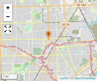Map of St. Agnes Elementary School