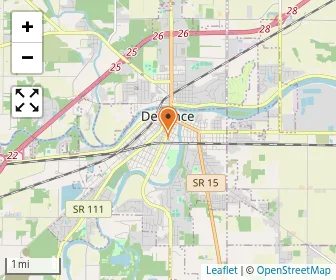 Map of Defiance Catholic School-st Mary Campus