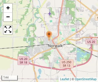 Map of Norwalk Catholic School - Early Childhood Center