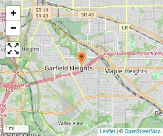 Map of Trinity High School