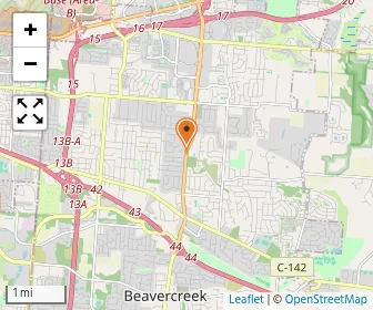 Map of Beavercreek Christian Learning Center