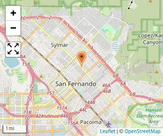 Map of Glenoaks Christian Elementary School