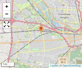 Map of Glenwood Center