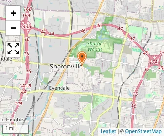 Map of Sharonville Umc Weekday Nursery School
