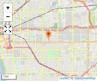 Map of Tulsa Adventist Academy