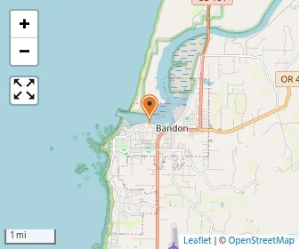 Map of Bandon Pacific Christian School