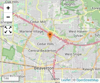 Map of Cedar Hills Kindergarten & Preschool