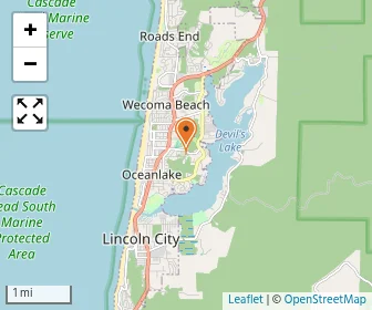 Map of Lincoln City Seventh-day Adventist School