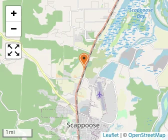 Map of Scappoose Adventist School
