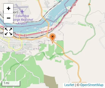 Map of The Dalles Adventist School