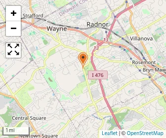 Map of Academy-notre Dame De Namur