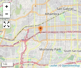 Map of Granada Park Umc Nursery School And Kindergarten