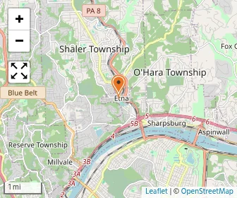 Map of All Saints School