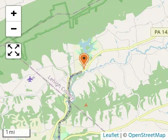 Map of Blue Mountain Christian Day School
