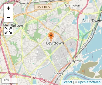 Map of Bucks County Country Day School