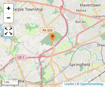 Map of Cardinal O'hara High School