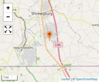 Map of Shrewsbury Christian Academy