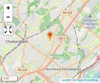 Map of Delaware Valley High School-northeast