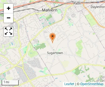 Map of Devereux Mapleton Day and Residential School