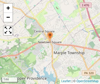 Map of The Episcopal Academy