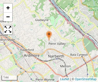Map of Friends' Central Lower School