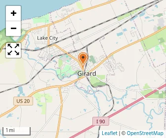 Map of Girard Alliance Christian Academy