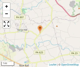 Map of Center Parochial School