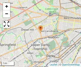 Map of Lansdowne Friends School