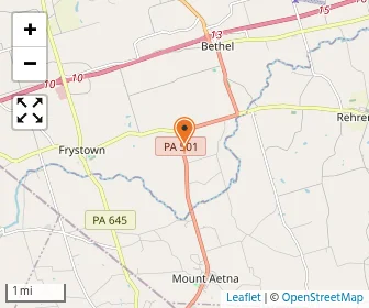 Map of Lebanon Valley Christian School