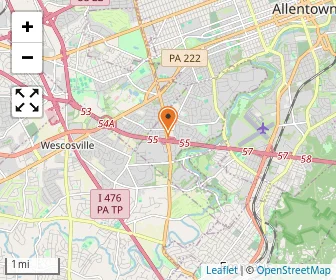 Map of Lehigh Christian Academy