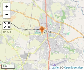 Map of Lititz Christian School