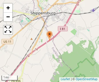 Map of Middle Run Parochial School