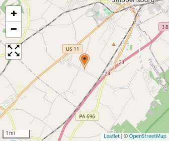 Map of Mt. Rock Parochial School