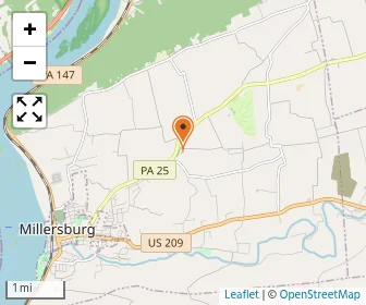 Map of Northern Dauphin Christian School