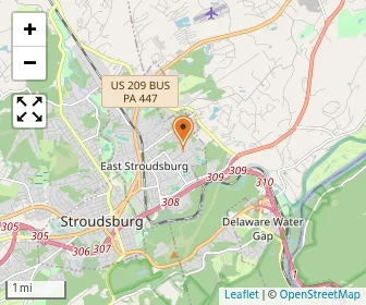 Map of Notre Dame Junior/Senior High School