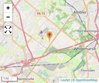 Map of Oak Lane Day School