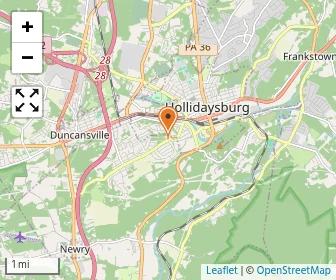 Map of Penn-mont Academy