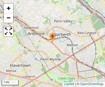 Map of Perelman Jewish Day School-stern Center