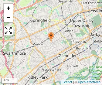 Map of Ridley Area Ymca-childcare