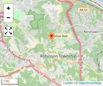Map of Robinson Township Christian School