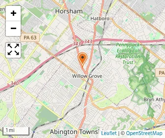 Map of Queen Of Angels Regional Catholic School