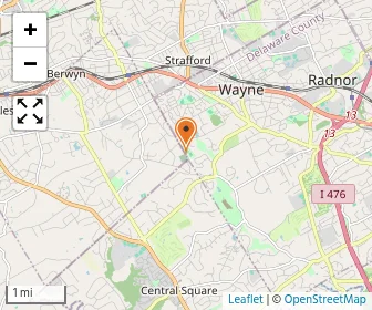 Map of St. David's Nursery School