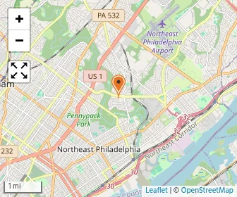 Map of Saint Lucy School for Children with Visual Impairments