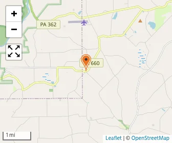 Map of Stony Fork Mennonite School