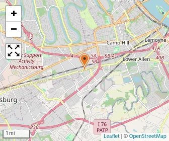 Map of Trinity High School